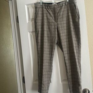 H&M plaid pants very good condition